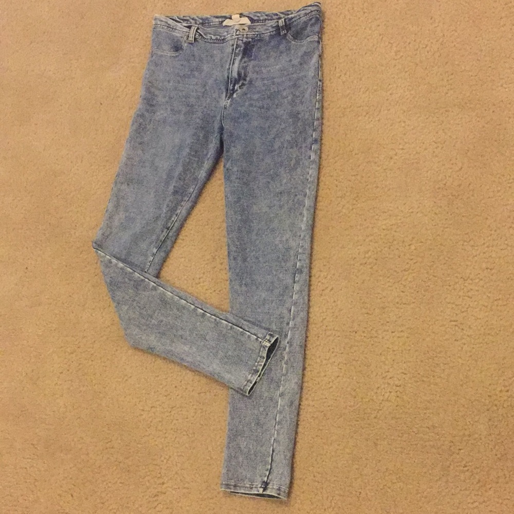 ⚠️Acid wash jeggings